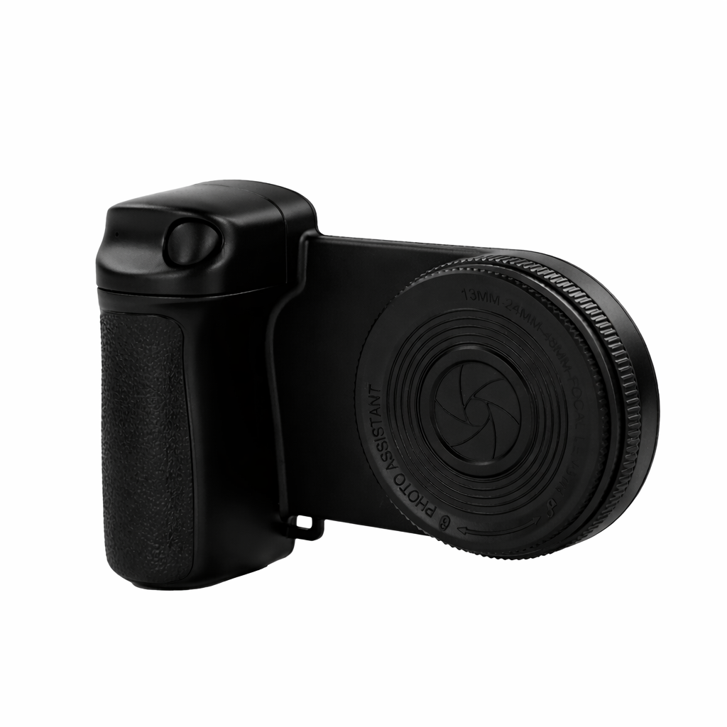 Greenkyo™ GripCam Pro – Stabilisateur MagSafe avec Lumière LED & Suivi Intelligent