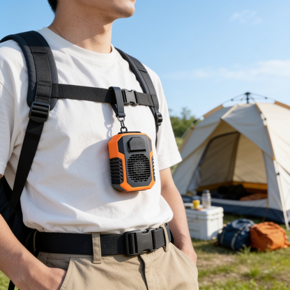 GreenKyo ProCool — Portable Neck Fan 6000mAh | Hands-Free Wearable Fan for Outdoor & Sports